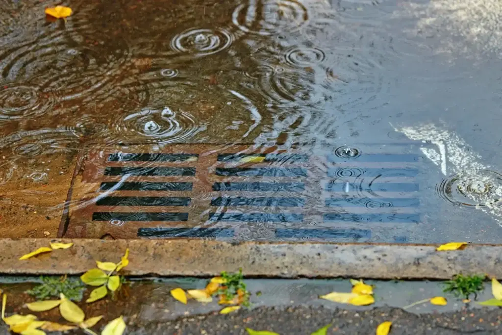 Clogged main line
